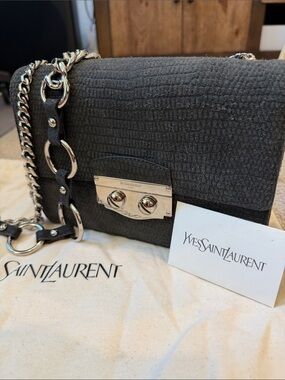 Vintage Yves Saint Laurent “Le Sixième” Flap Bag